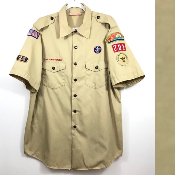 Official SCOUTING Uniform BLOUSE ALL SIZES SCOUT UNIFORM SMART SHIRT